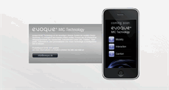 Desktop Screenshot of evoque.adunique.de