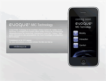 Tablet Screenshot of evoque.adunique.de